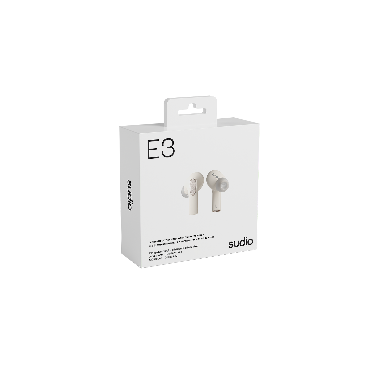 Sudio E3 - True Wireless Earbuds, Hybrid Noise ANC, Vocal Clarity